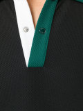 contrast collar and cuffs polo shirt