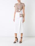 'Tailored Vent Knot' skirt