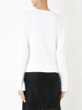 round neck cardigan