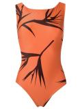 printed swimsuit