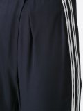 stripe details trousers