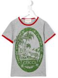 jungle print T-shirt