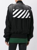 padded zipped pockets jacket