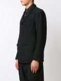 buttoned blazer