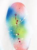 中长破漆印花半身裙