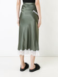 lace trim skirt 