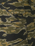 camouflage print trousers 