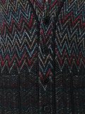zig-zag knit cardigan