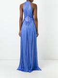 side slit gown