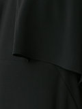 pleated trim dress 