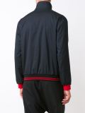high collar bomber jacket