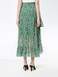 Capella Mesh floral print skirt 