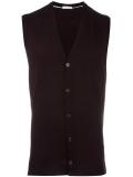 sleeveless cardigan