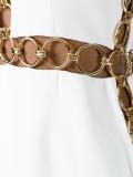 cut out detail dress