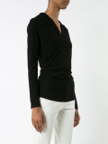 V-neck top