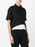 shortsleeved cropped T-shirt