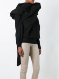 'Grotto' draped jacket