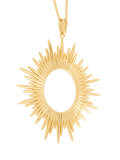 Sunrays pendant necklace
