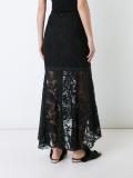 'Philharmonic' lace skirt