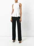 sequin panel trousers