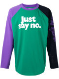 'just say no' T-shirt