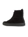 lace-up hi-top sneakers