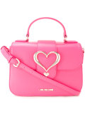 heart buckle cross body bag