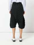 cropped ribbed trousers