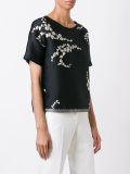 'plants'刺绣罩衫