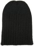 oversize ribbed knit hat