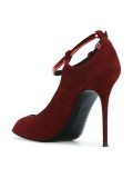 peep toe stiletto pumps