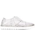 laceless rubber sole loafers
