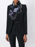 floral print scarf