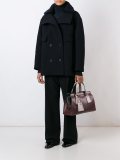 中号双色手提包
