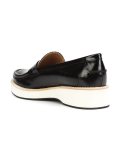platform sole loafers