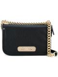 flap closure shoulder bag