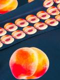 'fruit' print scarf
