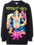 monkey print hoodie