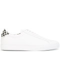 checkered heel sneakers