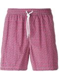 micro print swim shorts