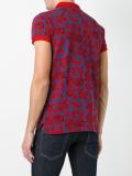allover print polo shirt