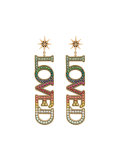 Loved pendant earrings 