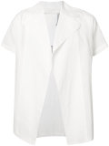 broad lapel shortsleeved shirt