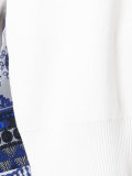 tribal lace embroidered jumper