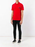 chest patch polo shirt
