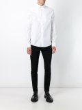 layered bib shirt