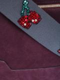 cherry motif detailing tote