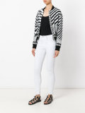 logo band bomber jacket