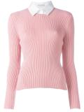 shirt collar jumper