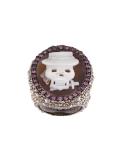 embossed skull ring